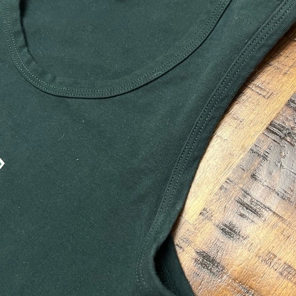 Hype Green Fitted Sleeveless Tank Top - Picture 9 of 9